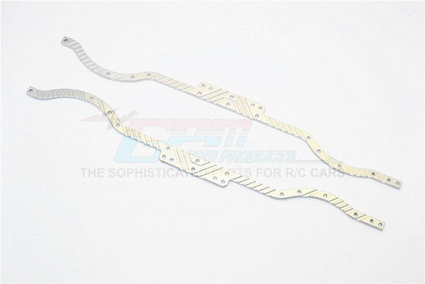 Thunder Tiger Kaiser XS Aluminum Frame From Front To Back Full Length - 2 Pcs Set Silver