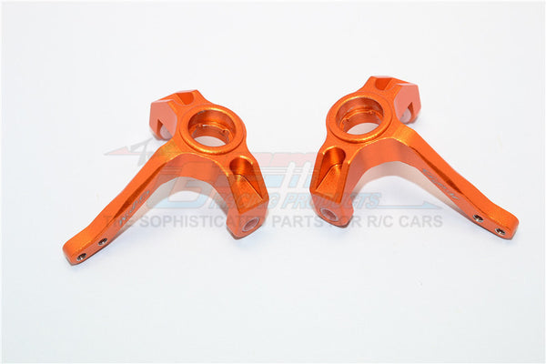 Thunder Tiger Kaiser XS Aluminum Front Knuckle Arm - 1Pr Orange