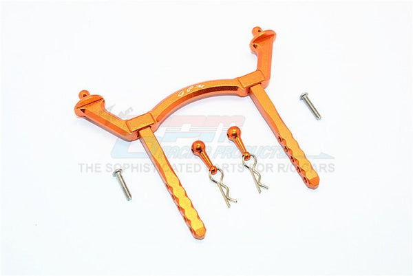 Thunder Tiger Kaiser XS Aluminum Rear Body Post Mount - 1 Set Orange