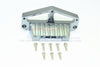 Tamiya Lunch Box Aluminum Front Lower Arm Stabilizer - 1Pc Set Gray Silver