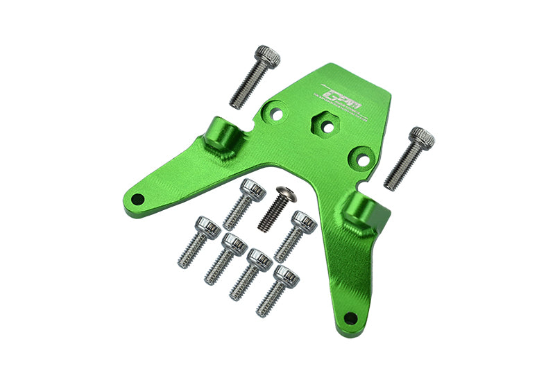 Losi 1/18 Mini-T 2.0 2WD Stadium Truck Aluminum Front Bulkhead - 1Pc Set Green