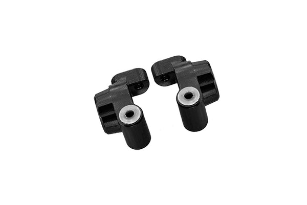 Losi 1/18 Mini-T 2.0 2WD Stadium Truck Aluminum Rear Knuckle Arm - 2Pc Set Black