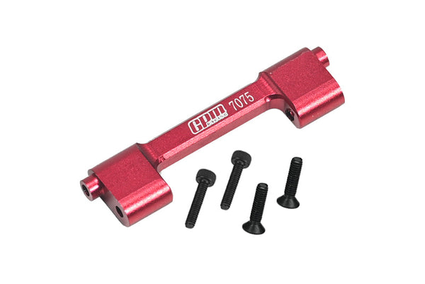 Aluminum 7075 Center Top Crossbar For Losi 1/18 Mini LMT 4X4 Brushed Monster Truck RTR-LOS01026 Upgrade Parts - Red