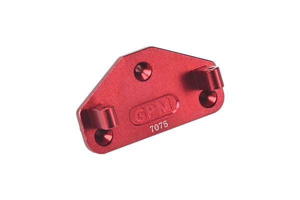 Aluminum 7075 Servo Plate For Losi 1/18 Mini LMT 4X4 Brushed Monster Truck RTR-LOS01026 Upgrade Parts - Red