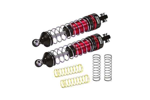 Aluminum 6061 Front Or Rear Shocks For Losi 1/18 Mini LMT 4X4 Brushed Monster Truck RTR-LOS01026 Upgrade Parts - Red