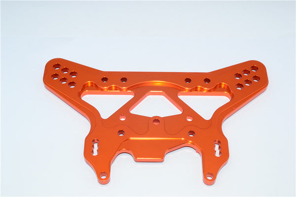 Team Losi 5ive-T Aluminum 7075 Rear Shock Tower - 1Pc Orange