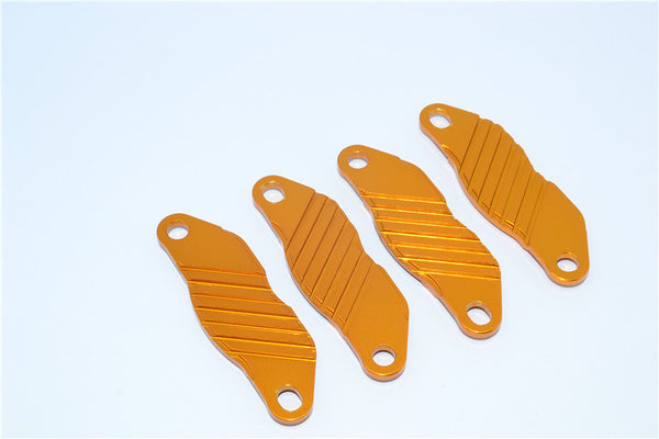 Team Losi 5ive-T Aluminum Brake Pads - 4Pcs Gold