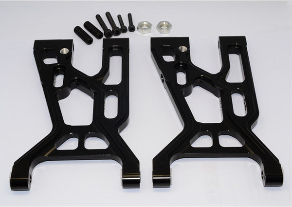 Team Losi 5ive-T Aluminum 7075 Front Suspension Arm - 1Pr Black