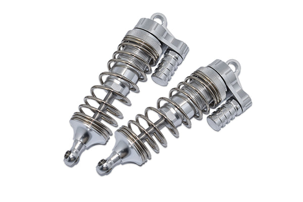 Team Losi 5ive-T Aluminum L-Shape Dampers 153mm - 1Pr Silver