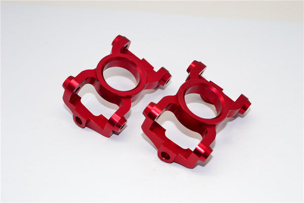Team Losi LST2 & LST XXL Aluminum Front C-Hub - 1Pr Red