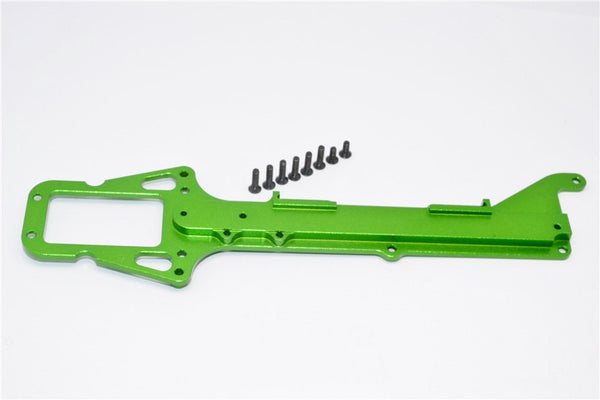 Traxxas Latrax Rally & LaTrax Teton Aluminum Upper Chassis - 1 Pc Set Green