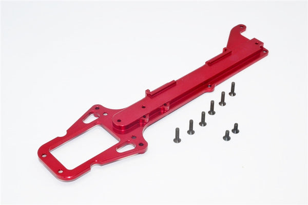 Traxxas Latrax Rally & LaTrax Teton Aluminum Upper Chassis - 1 Pc Set Red