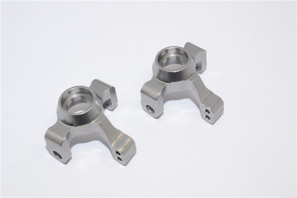 Traxxas LaTrax Rally / SST / Teton Aluminum Front Knuckle Arm - 1Pr Set Gray Silver