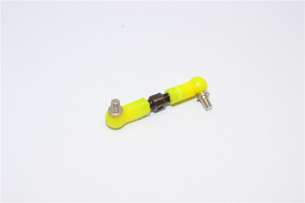 Traxxas LaTrax Rally & LaTrax SST Steel Servo Tie Rod With Plastic Ends - 1Pc Yellow
