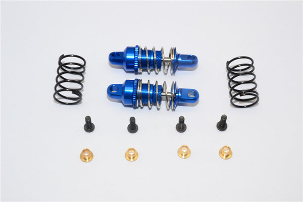 Traxxas Latrax Rally Aluminum Front Adjustable Damper (37mm) - 1Pr Blue