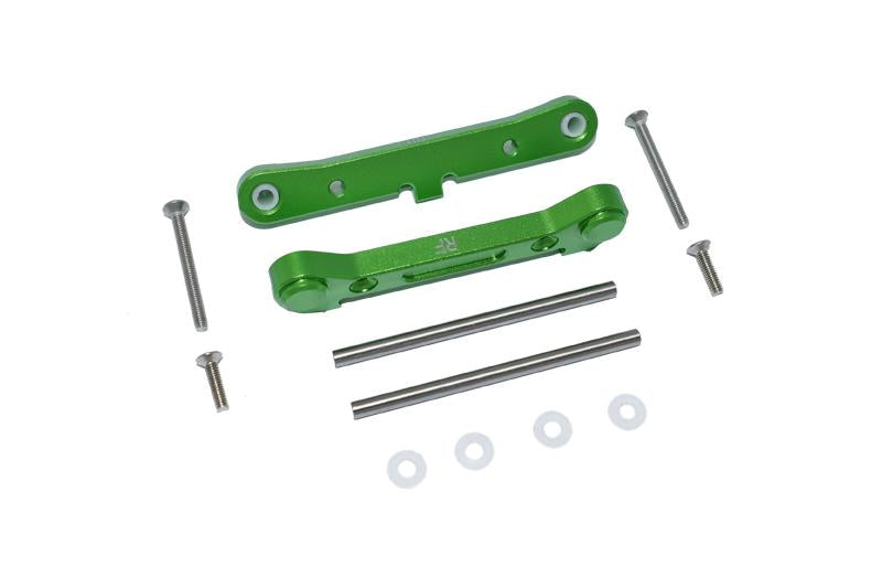 Losi 1/10 Lasernut U4 Tenacity LOS03028 Aluminum Rear Lower Suspension Mount - 12Pc Set Green