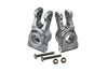 Losi 1:10 Lasernut U4 Tenacity LOS03028 / Tenacity DB Pro LOS03027V2 Upgrade Parts Aluminum Rear Knuckle Arm - 6Pc Set Silver