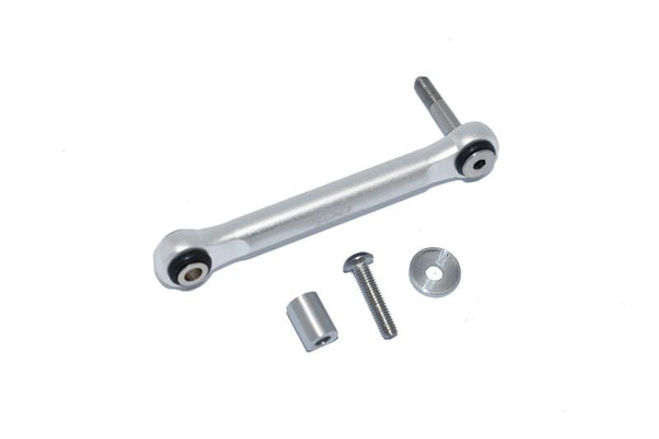 Losi 1/10 Lasernut U4 Tenacity LOS03028 Aluminum Servo Tie Rod - 4Pc Set Silver