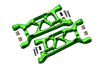 Losi 1:10 Lasernut U4 Tenacity LOS03028 / Tenacity DB Pro LOS03027V2 Upgrade Parts Aluminum Front Lower Arms - 12Pc Set Green