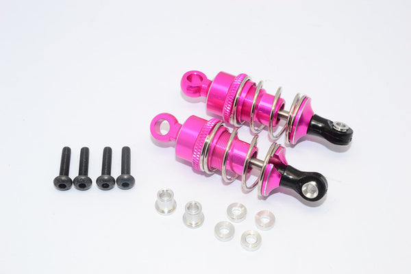 Tamiya M06 Aluminum Front/Rear 50mm Damper - 1Pr Set Pink