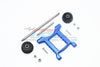 Arrma Big Rock Crew Cab 4X4 BLX Aluminum Rear Adjustable Wheelie - 1 Set Blue