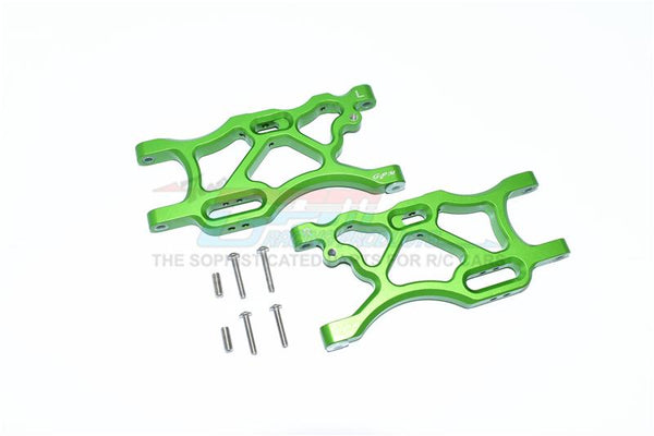 Arrma LIMITLESS / INFRACTION / TYPHON Aluminum Rear Lower Arms - 2Pc Set Green