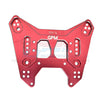 Aluminum 7075-T6 Rear Damper Plate For Arrma 1:7 FIRETEAM 6S BLX / 1:7 MOJAVE 6S BLX - 1Pc Set Red