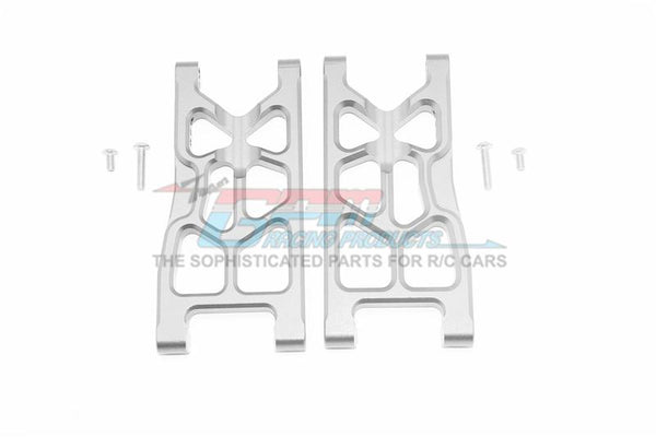Arrma Granite 4x4 Mega Monster Truck Aluminum Rear Lower Arms - 1Pr Set Silver