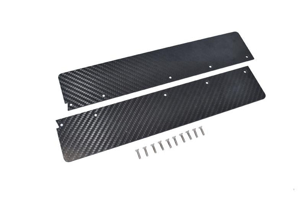 Arrma 1/7 INFRACTION 6S BLX ARA109001 Carbon Fiber Chassis Side Panels -12Pc Set Black