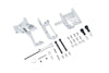 Arrma 1/7 Infraction V2 6S BLX ARA7615V2 Aluminum Handbrake Kit + Center Differential Cover - 31Pc Set Silver
