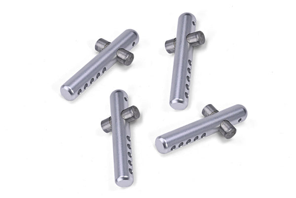 Aluminum 6061 + Stainless Steel Front+Rear Body Post For Arrma 1:7 INFRACTION 6S BLX-ARA109001 / INFRACTION 6S V2-ARA7615V2 Upgrade Parts - Silver