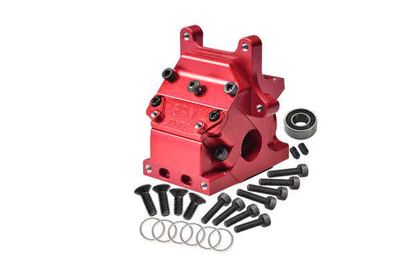 Aluminum Front Or Rear Gear Box For Arrma 1:8 KRATON / TALION / OUTCAST / TYPHON / NOTORIOUS / KRATON EXB / 1:7 INFRACTION / LIMITLESS / MOJAVE / MOJAVE EXB / FIRETEAM / FELONY / 1:10 SENTON - Red