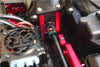 Aluminum Center Diff Mount (Front) For Arrma 1:8 KRATON / OUTCAST / NOTORIOUS / TYPHON / TALION / KRATON V5 / NOTORIOUS V5 / INFRACTION / INFRACTION V2 / LIMITLESS Upgrades - 1Pc Set Red