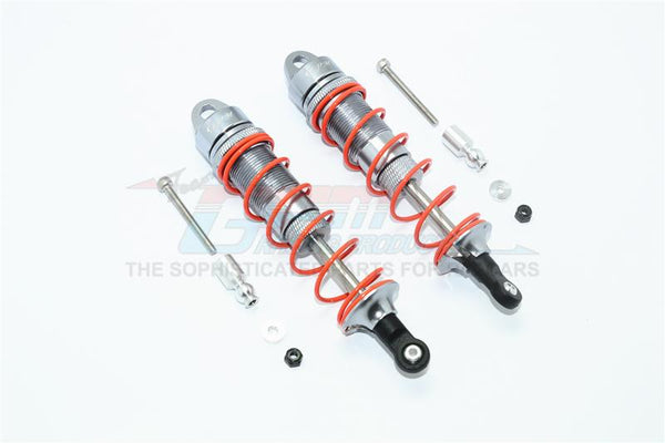 Arrma Kraton 6S BLX (AR106005/106015/106018) Aluminum Front Adjustable Dampers 110mm - 1Pr Set Gray Silver