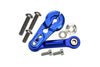 Aluminum Tie Rod + 25T Servo Horn For Arrma 1:8 Kraton / Talion / Typhon / Outcast / Notorious / Kraton V5 / Notorious V5 / 1:7 Infraction / Limitless / Mojave - 9Pc Set Blue