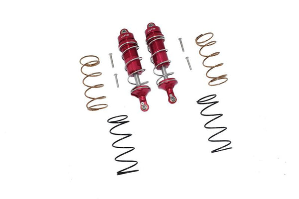 Arrma 1/10 KRATON 4S BLX Aluminum Front Thickened Spring Dampers 107mm - 10Pc Set Red
