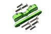 Aluminum Rear Lower Suspension Mount For Arrma 1:5 KRATON 8S BLX / OUTCAST 8S BLX / KRATON EXB Roller - 2Pc Set Green