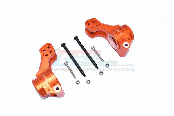 Arrma 1/5 KRATON 8S BLX Monster Truck Aluminum Rear Knuckle Arm - 2Pc Set Orange