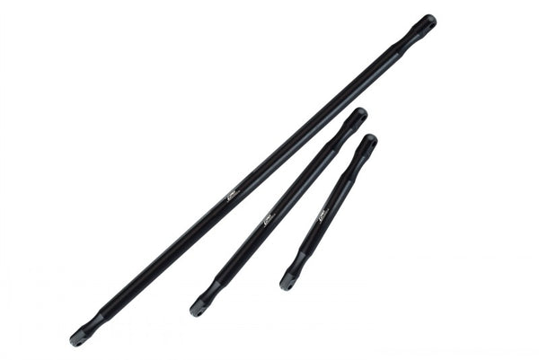 Arrma 1/5 KRATON 8S BLX Monster Truck Aluminum Front & Center & Rear Support Brace Bar - 3Pc Black