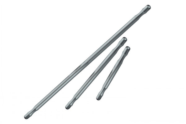 Arrma 1/5 KRATON 8S BLX Monster Truck Aluminum Front & Center & Rear Support Brace Bar - 3Pc Silver - JTeamhobbies