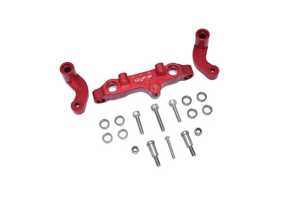 Arrma 1/5 KRATON 8S BLX / OUTCAST 8S BLX Aluminum Steering Arms - 18Pc Set Red