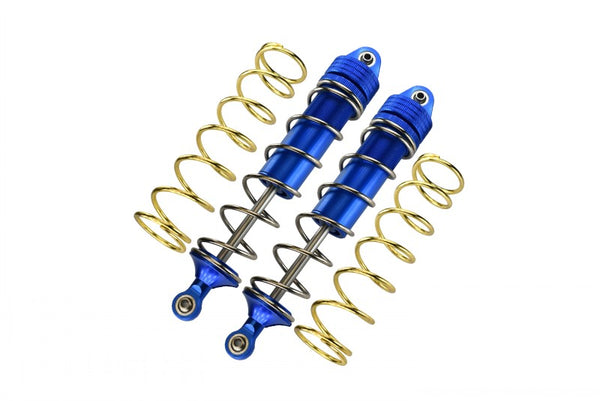 Aluminum Front Thickened Spring Dampers 177mm For Arrma 1:5 KRATON 8S BLX-ARA110002 / KRATON EXB Roller-ARA5208 - 2Pc Set Blue