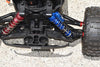 Aluminum Front L-Shape Piggy Back Spring Dampers 177mm For Arrma 1:5 KRATON 8S BLX-ARA110002 / KRATON EXB Roller-ARA5208 - 4Pc Set Blue