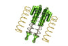 Aluminum Front L-Shape Piggy Back Spring Dampers 177mm For Arrma 1:5 KRATON 8S BLX-ARA110002 / KRATON EXB Roller-ARA5208 - 4Pc Set Green