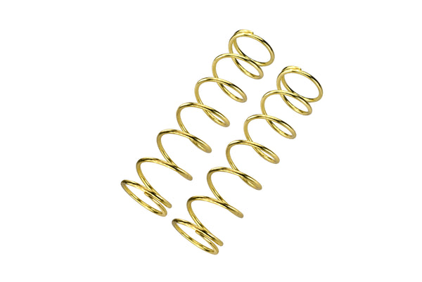 Spare Springs 2.8mm Coil Length For Front Shocks (177mm) For Arrma 1:5 KRATON 8S BLX-ARA110002 / KRATON EXB Roller-ARA5208 - 2Pc Set Gold