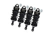 Aluminum 6061-T6 Front 78mm & Rear 88mm Adjustable Spring Dampers With 6mm Shaft For Arrma 1:7 LIMITLESS V2-ARA7116V2 / INFRACTION V2 6S-ARA7615V2 / INFRACTION 6S-ARA109001 /  LIMITLESS ALL-ROAD-ARA109011 - Black