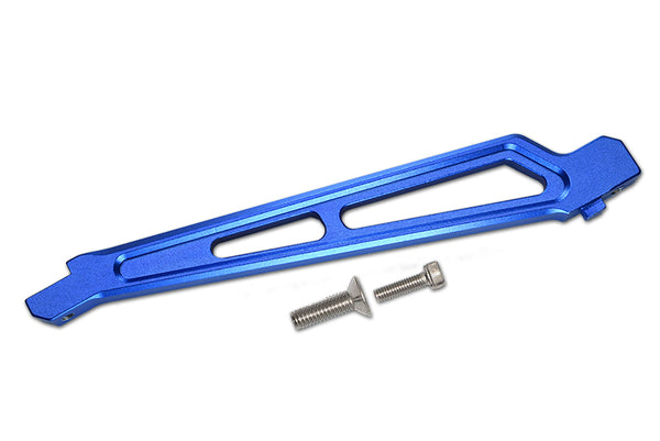 Arrma 1/7 Mojave 6S BLX Aluminum Front Chassis Brace - 1Pc Set Blue