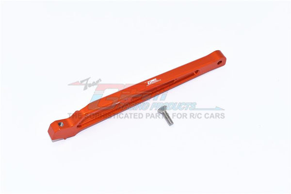 Arrma 1/7 Mojave 6S BLX Aluminum Rear Chassis Brace - 1Pc Set Orange