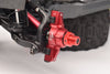 Aluminum 7075 Front Steering Block For Arrma 1/8 MOJAVE 4X4 4S BLX Desert Truck RTR-ARA4404 Upgrade Parts - Red