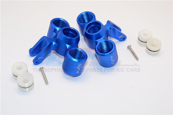 Arrma Nero 6S BLX (AR106009, AR106011) Aluminum Front Knuckle Arms - 1Pr Set Blue